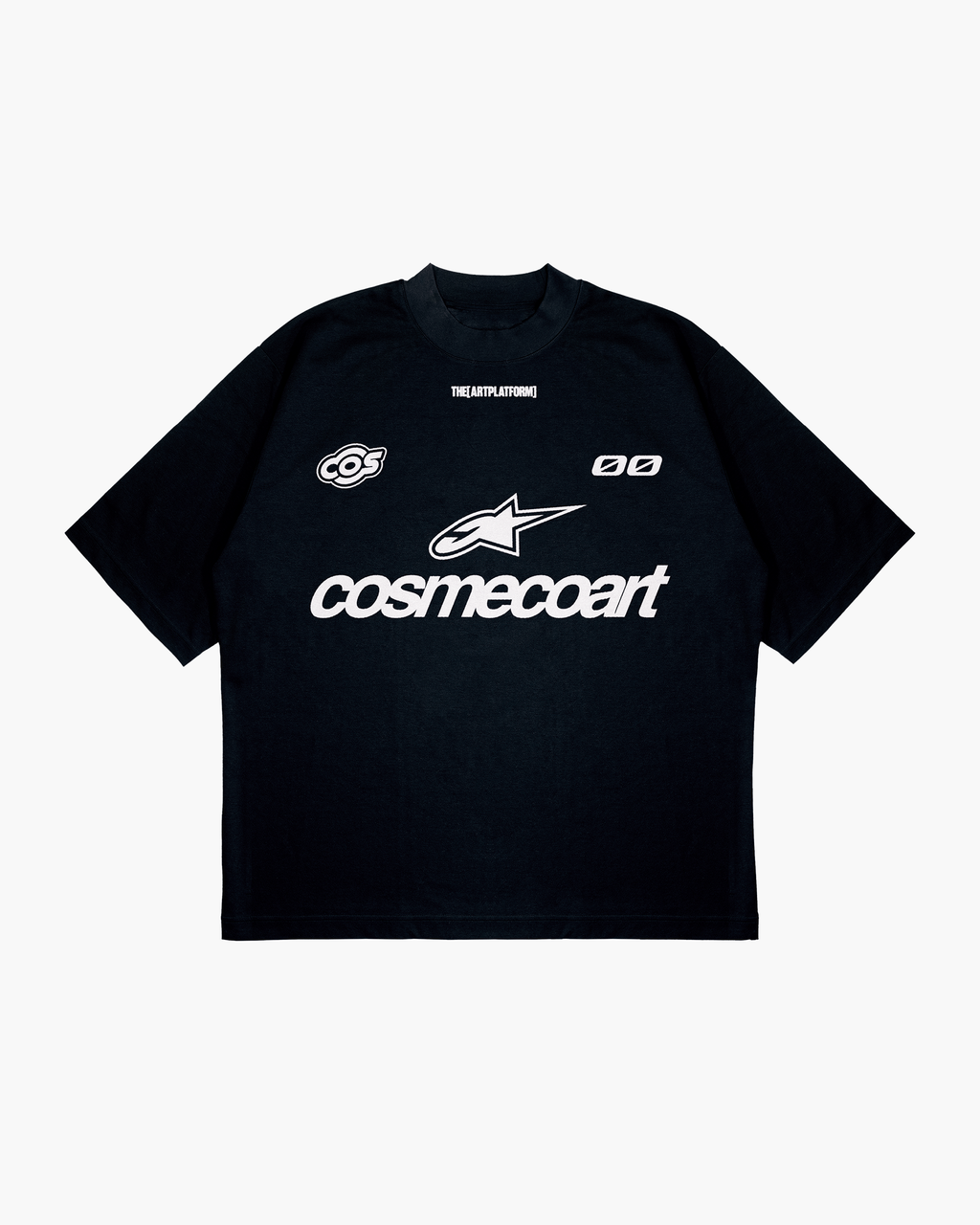 COSMECOART Racing Tee ( White )
