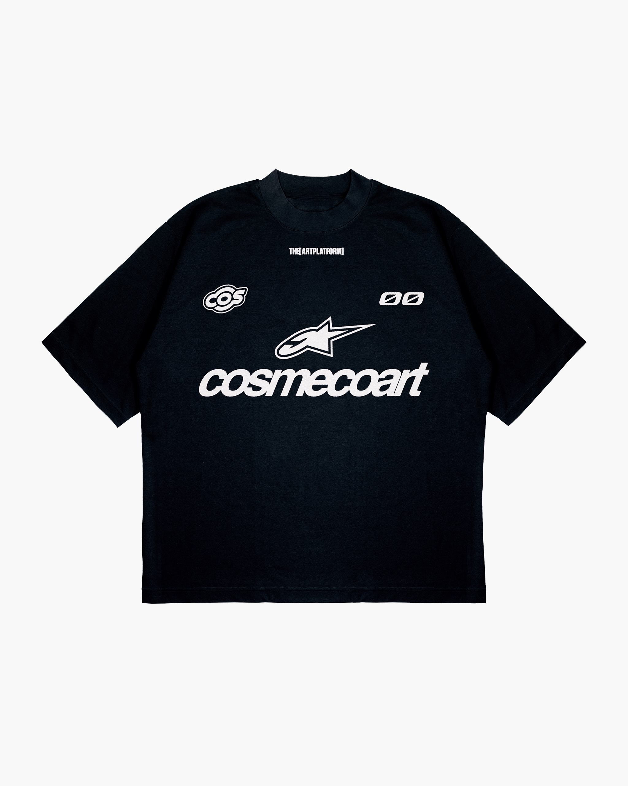 COSMECOART Racing Tee ( Black )