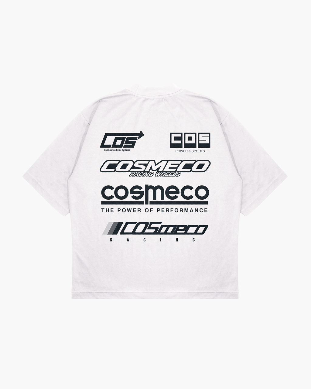 COSMECOART Racing Tee ( White )