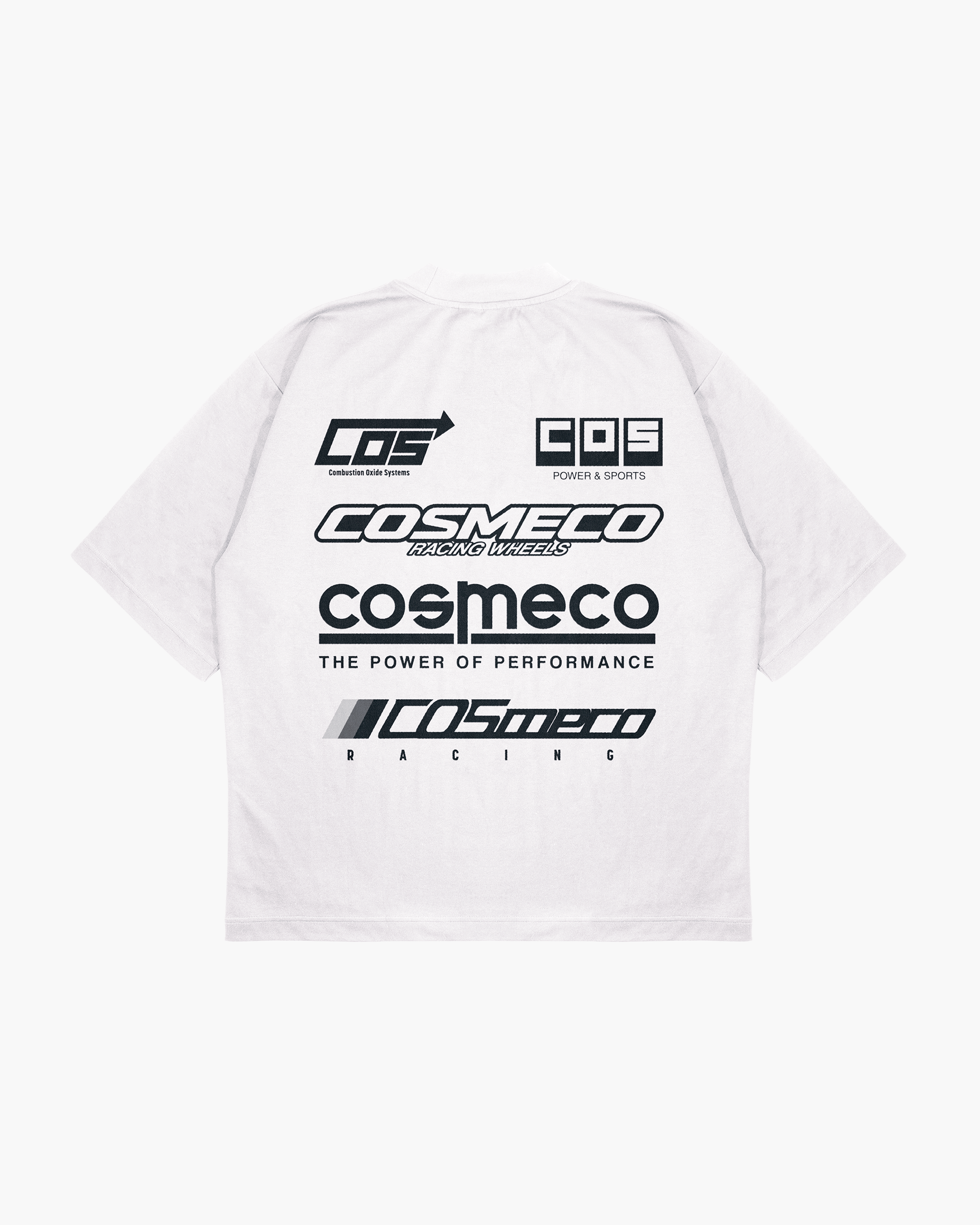 COSMECOART Racing Tee ( White )