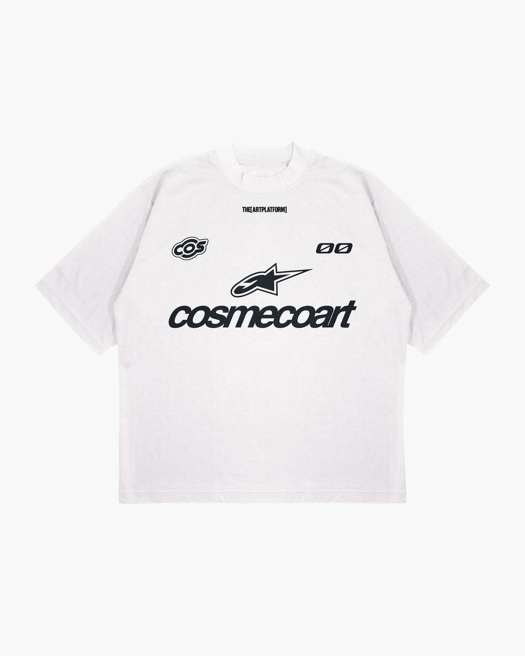 COSMECOART Racing Tee ( White )