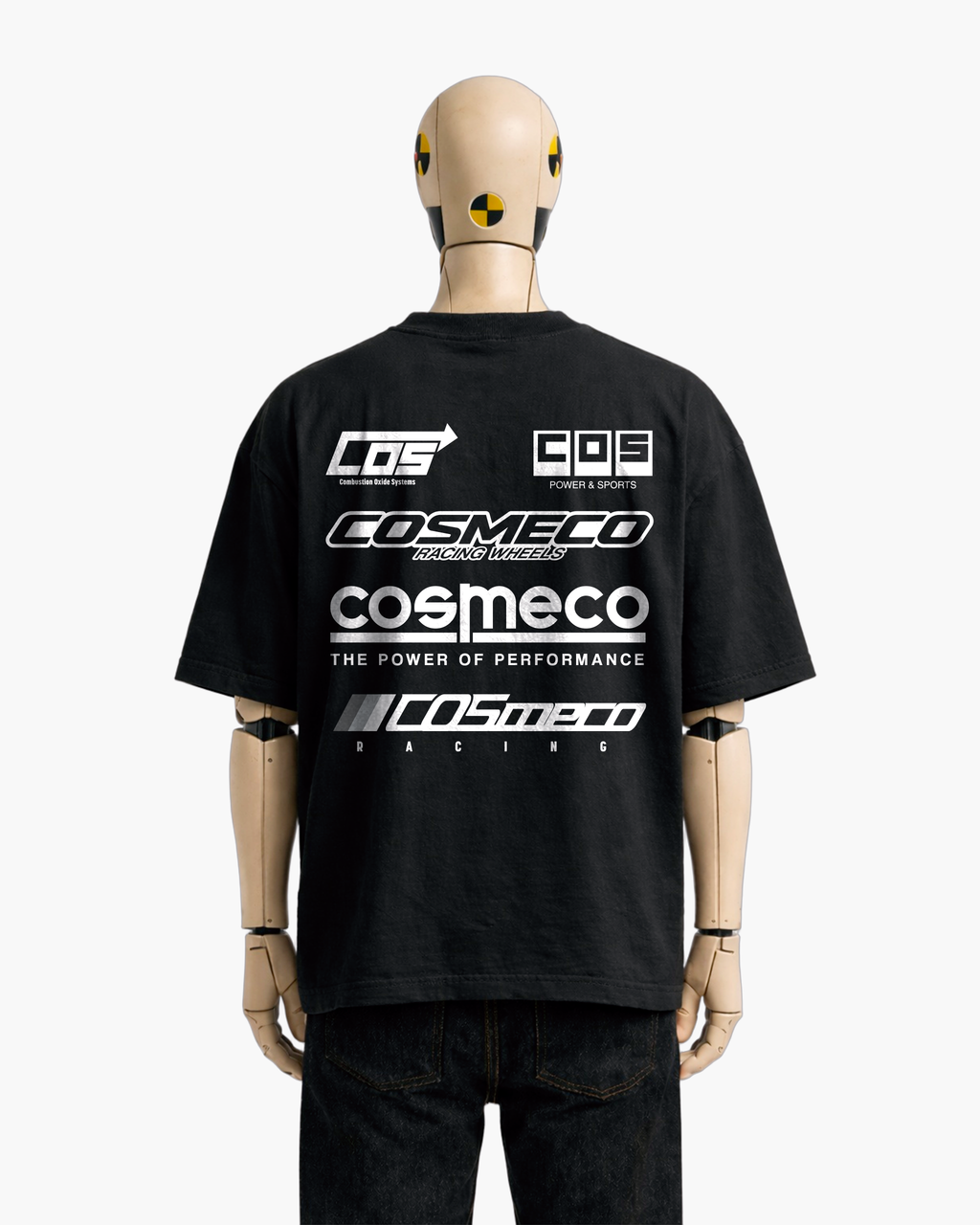 COSMECOART Racing Tee ( White )