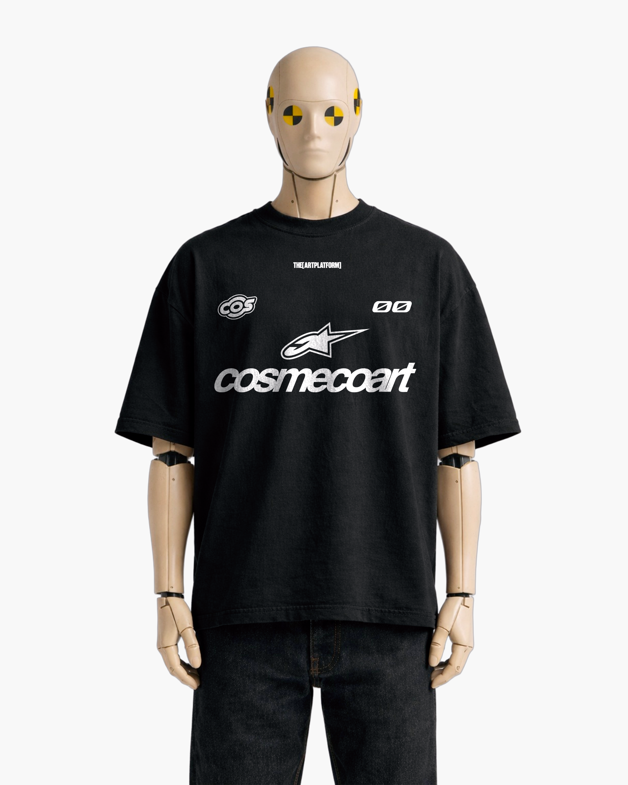 COSMECOART Racing Tee ( Black )