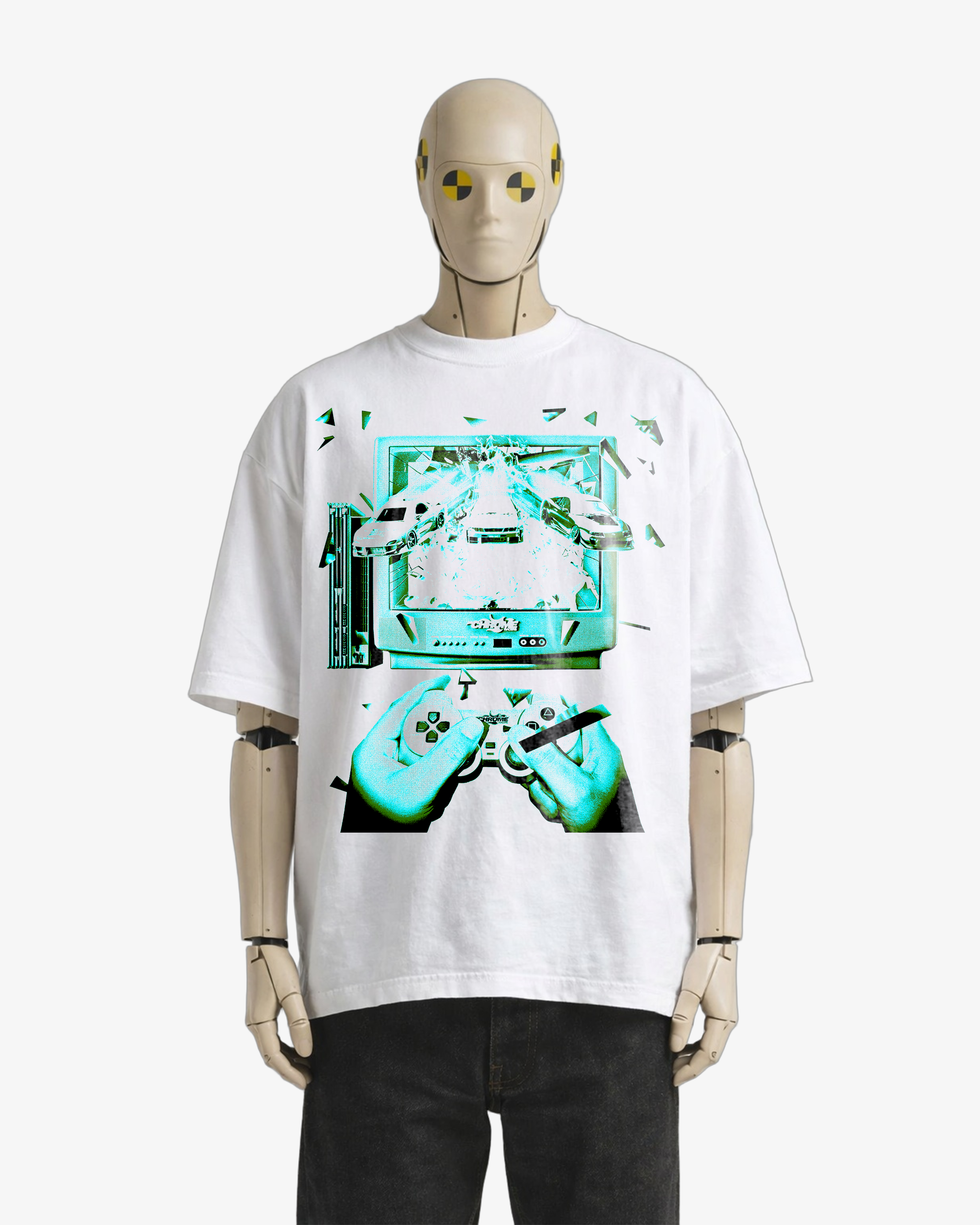 Arcade Escape Tee (White)