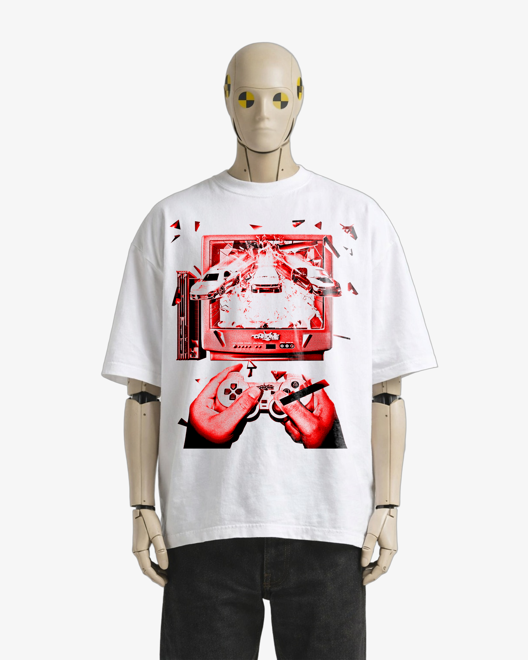 Arcade Escape Tee (White)
