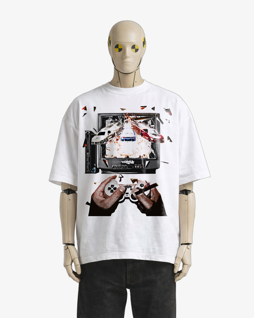 Arcade Escape Tee (White)