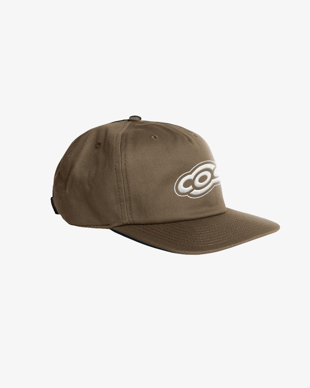 COSMECOART Logo Five Panel Cap (BROWN)