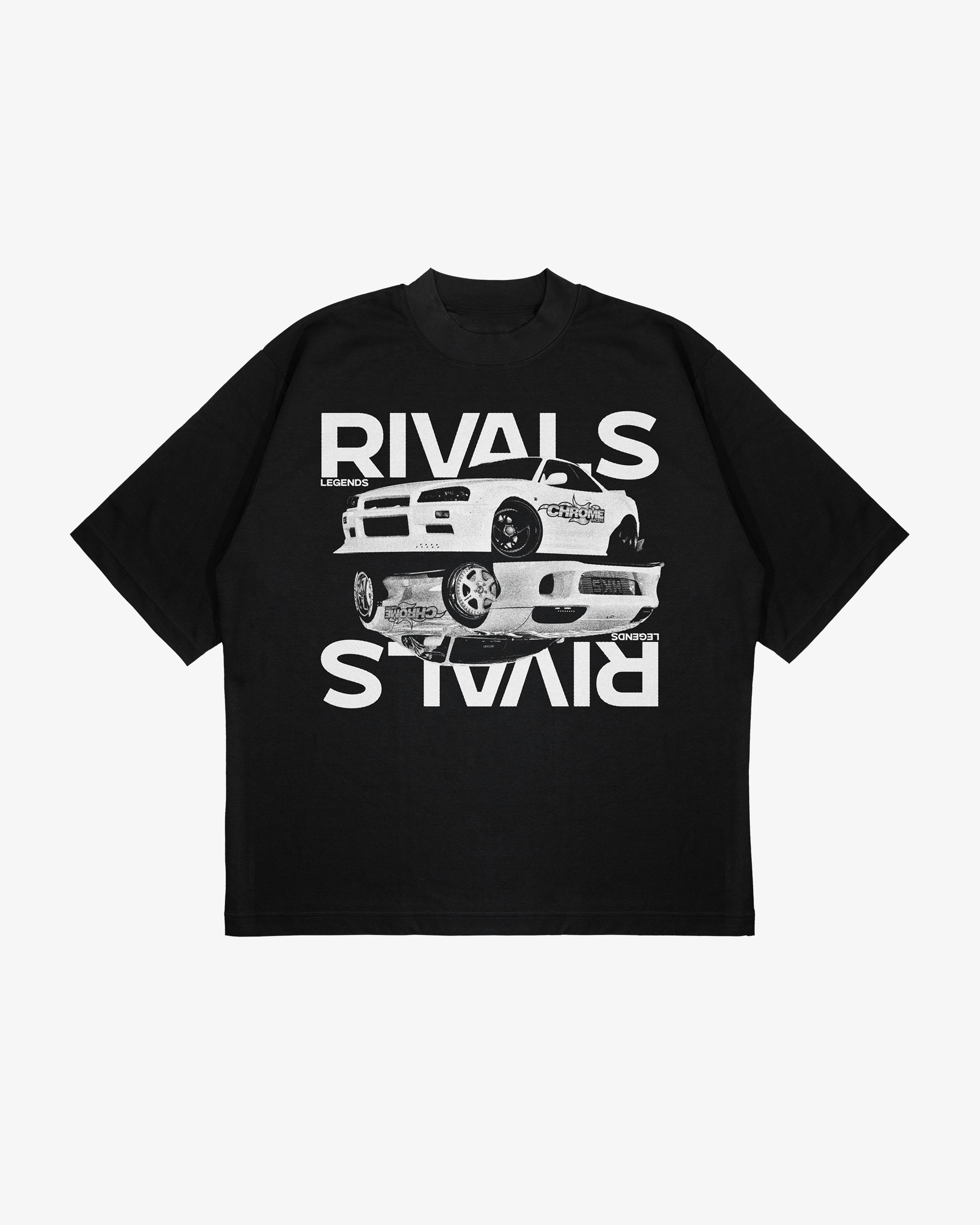 Nissan Skyline R34 & Toyota Supra MK4 Graphic Tee – JDM Car Streetwear Heavyweight T-Shirt