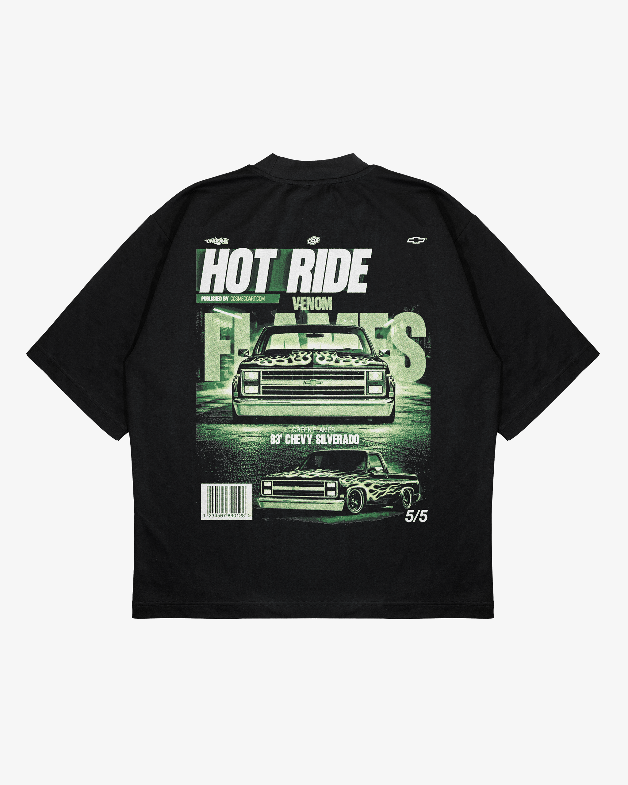 Square Body Chevy Silverado Graphic Tee Bundle (5 Pack) – Vintage Truck Shirts Collection